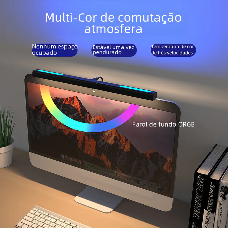 Comfort Eye Monitor Light with Mood Colors